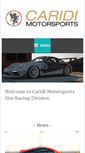 Mobile Screenshot of caridi-motorsports.com