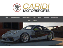 Tablet Screenshot of caridi-motorsports.com